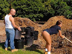 Super Hot Fucking Big Round Ass Lexxy Gets Fucked Hard On A Tree Stump In These Hot Outdoor Camping Fucking Vids